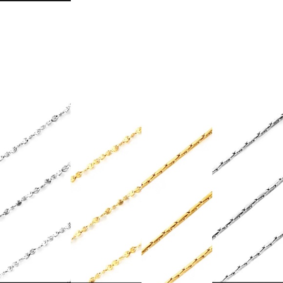 Stainless Steel Sliding Clasp Adjustable Necklace - Picture 5 of 9